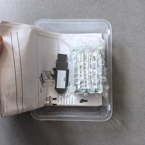 询ABB SACE Division分合闸线圈，SOR-1SD