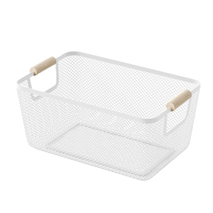 铁艺收纳篮子收纳筐整理箱玩具零食家用杂物蔬菜厨房衣服桌面浴室