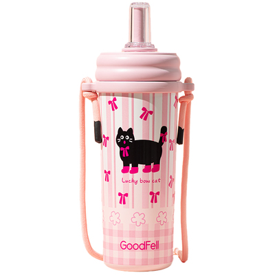 可爱小猫咪316不锈钢保温杯