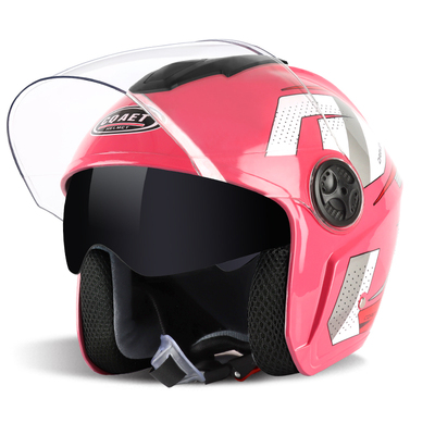 国标3C认证双镜片电动车头盔