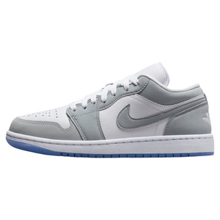 耐克乔丹女子刺绣板鞋秋冬平底低帮轻便运动鞋JORDAN AJ1 DC0774