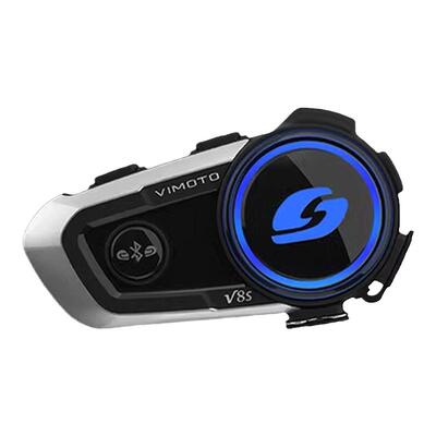 维迈通v8s对讲听歌头盔蓝牙耳机
