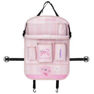 汽车椅背置物架车载小桌板汽车餐桌旅行自驾多功能储物袋收纳挂袋