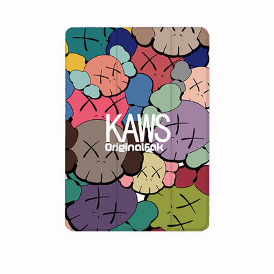 适用平板保护壳带笔槽电脑三折