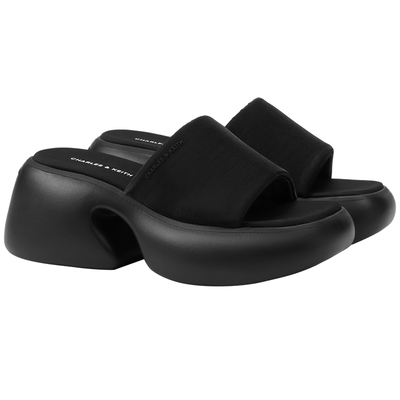 CHARLES&KEITH一字带拖鞋