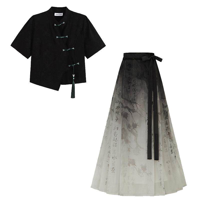 2026夏季汉服马面裙日常可穿女