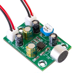 高保真微音拾音器模块降噪集音器话筒放大板高灵敏度话放板成品