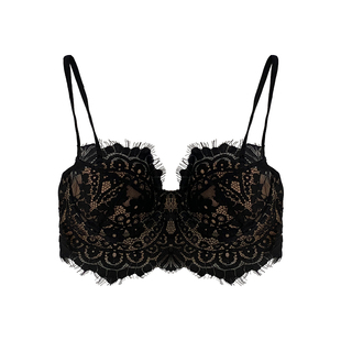 MISS CHANGE【宝藏bra】超嗲欲浪漫睫毛蕾丝内衣bra性感