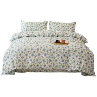 纯棉床单单件100全棉加厚单人1.5米双人被单宿舍三件套大床榻榻米