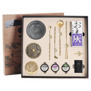只用天然琉璃香炉做套装
