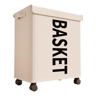 衣物收纳箱家用带滑轮可折叠储物箱大容量衣服被子玩具收纳筐神器