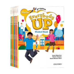 牛津Everybody Up 1 2 3 4 5 6级别少儿英语教材everybodyup教材6-12岁小学英语教材零基础英语教材牛津幼少儿英语教材原版进口