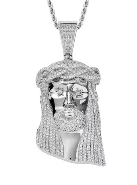 Mr.Bling满钻Rapper同款头像吊坠