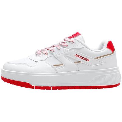 乔丹男鞋板鞋2025秋季正品皮面防水防滑耐磨青少年低帮休闲运动鞋