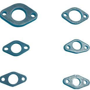 柴油汽油发电机排气管接头法兰盘焊接法兰接口焊接铁盘排烟管连接