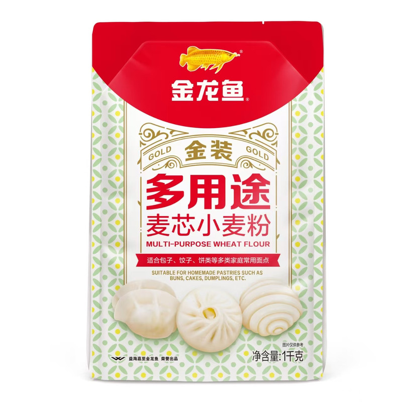金龙鱼面粉多用途麦芯面粉中高筋