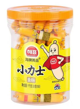 海牌菁品鳕鱼鱼肉肠小力士鱼肠