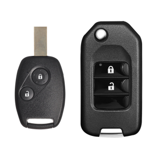 适用老本田CRV 八代雅阁车钥匙壳锋范飞度思域原装遥控器改装折叠