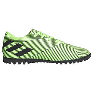 Adidas/阿迪达斯荧光绿黑色男子时尚休闲舒适运动足球鞋FV3317