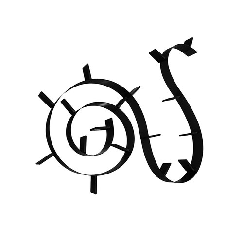 Kartell意大利原装进口轻奢现代壁挂书柜书虫柔性书架BOOKWORM