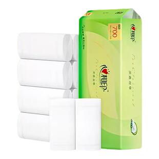 心相印茶语卷纸加厚4层无芯卫生纸家用实惠装厕纸解手纸孕婴可用