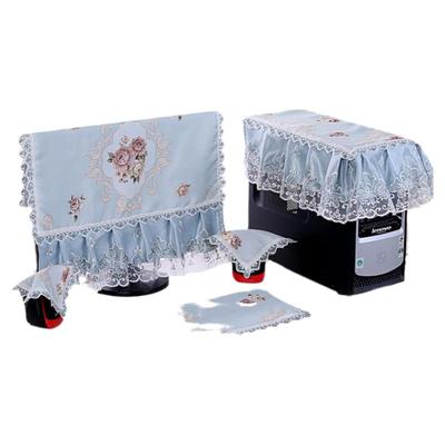 电脑罩防尘罩键盘台式显示器主机