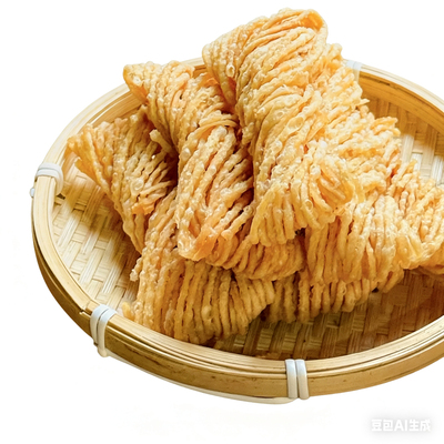 愣小二金丝馓子独立包装咸香酥脆