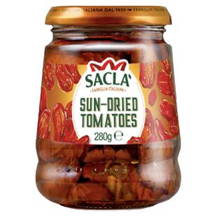意大利进口萨克拉油浸晒干番茄sacla蔬菜罐头西餐沙拉披萨前菜