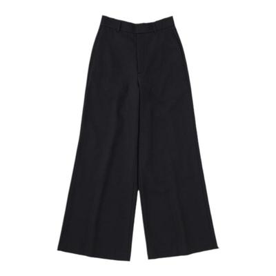 MOUSSY 秋季新品M系列格雷系垂感阔腿西装裤女010HA231-1161