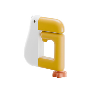 萌趣鸟嘴书包挂钩免打孔可拆卸办公室教室书桌课桌多功能挂包卡夹