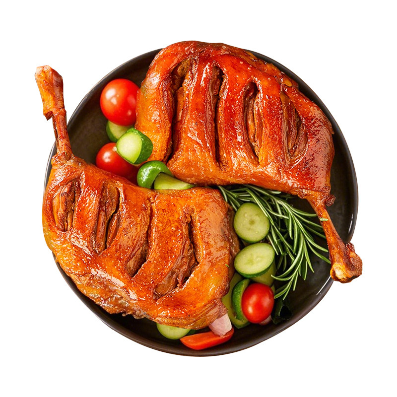 小石头大鸭腿氮气开袋即食香辣卤味熟食休闲解馋追剧零食风干鸡腿