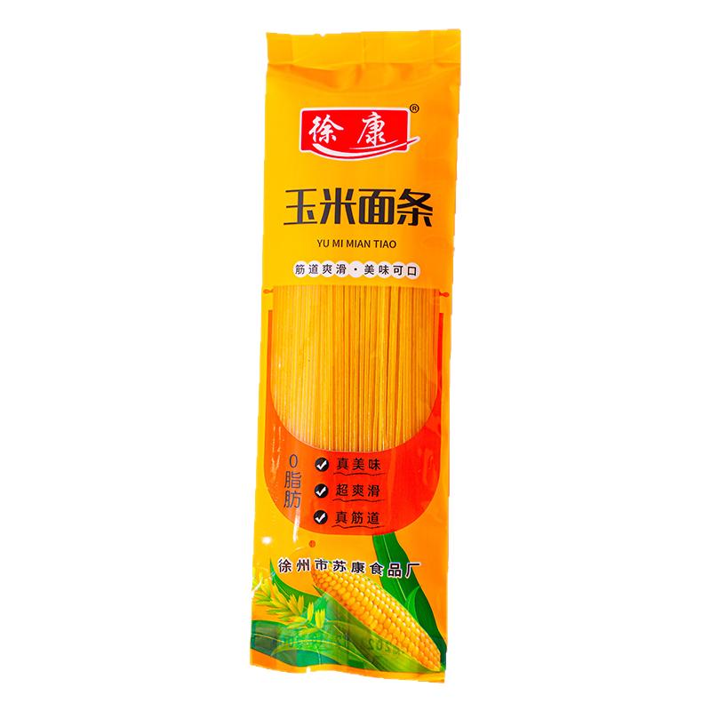 玉米面条农家粗粮煮炖凉拌面劲道