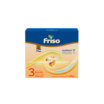 Friso/美素佳儿BIB荷兰版进口配方婴幼儿奶粉3阶段1200g官方正品