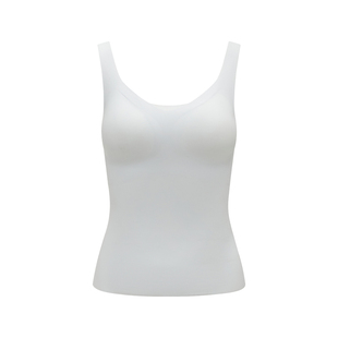 RAU吊带背心带胸垫打底无痕美背可外穿免穿文胸背心女抹胸