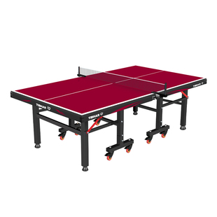 TIBHAR挺拔乒乓球桌国际标准可折叠乒乓球桌比赛训练专业乒乓球桌