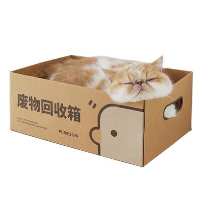 PURROOM猫抓板耐磨不掉屑磨爪器