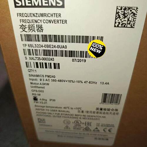 【询价】6SL3224-0BE24-0UA0G120 功率适用