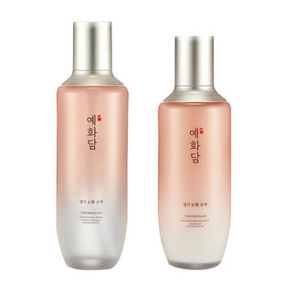 韩国蕊花谭韩方循环生机梅花清润保湿水乳套盒眼霜面霜精华抗初老