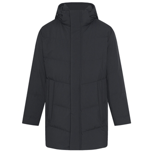 [轻便柔软/厚实充绒]利郎奥莱羽绒服男士冬季中长款保暖外套男