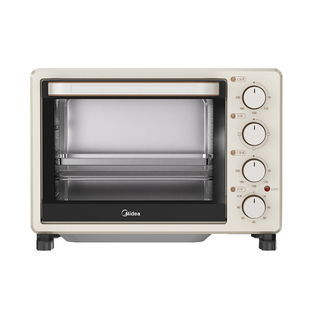 美的烤箱家用烘烤箱新款30升多功能电烤箱大容量空气炸锅蒸烤一体