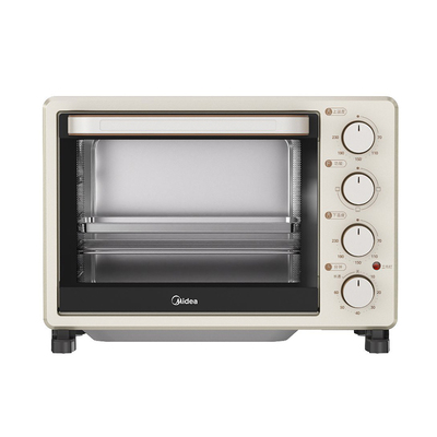 美的烤箱家用烘烤箱新款30升多功能电烤箱大容量空气炸锅蒸烤一体