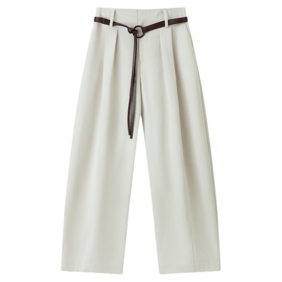 RUISHI芮时宽松弧形气球休闲裤