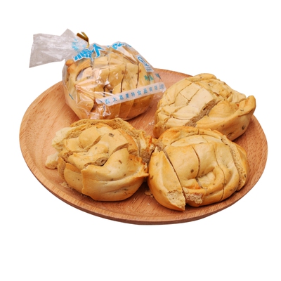 大荔烤馄饨干馍片烤花卷6个装