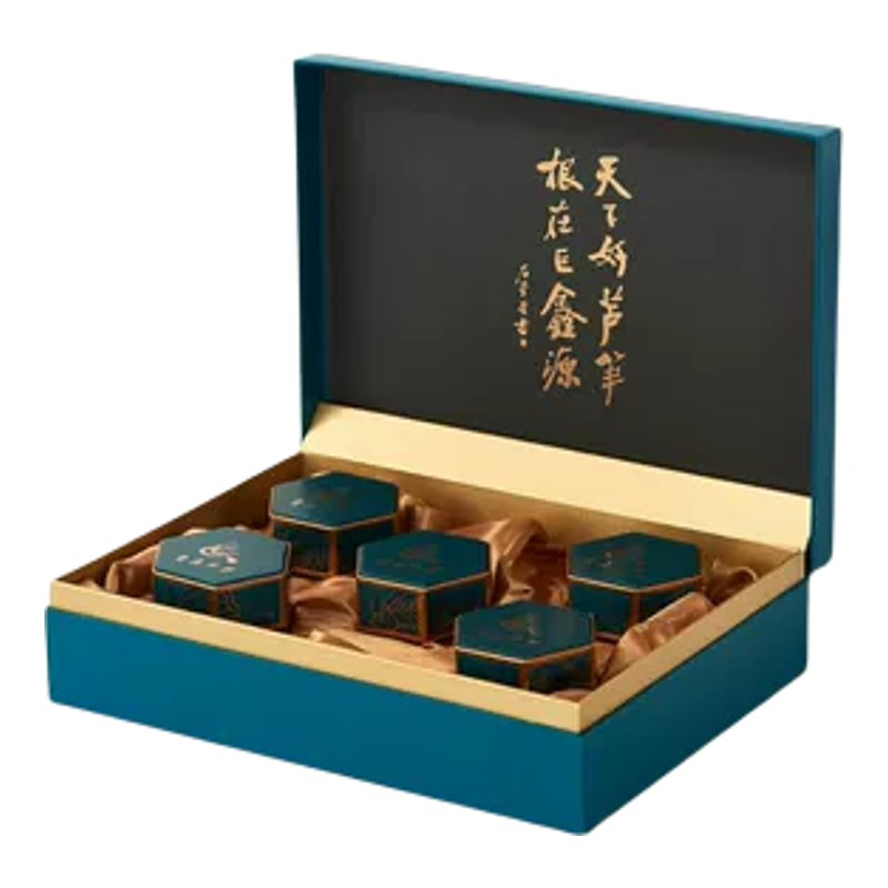 曹县巨鑫源芦笋叶尖茶高档礼盒装