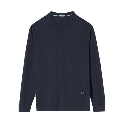 羊毛羊绒混纺商务休闲百搭毛衣