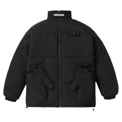 GENANX闪电潮牌情侣棉衣