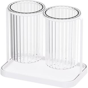 厨房筷子筒家用沥水透明置物架放刀叉勺子的收纳盒放筷笼篓桶壁挂