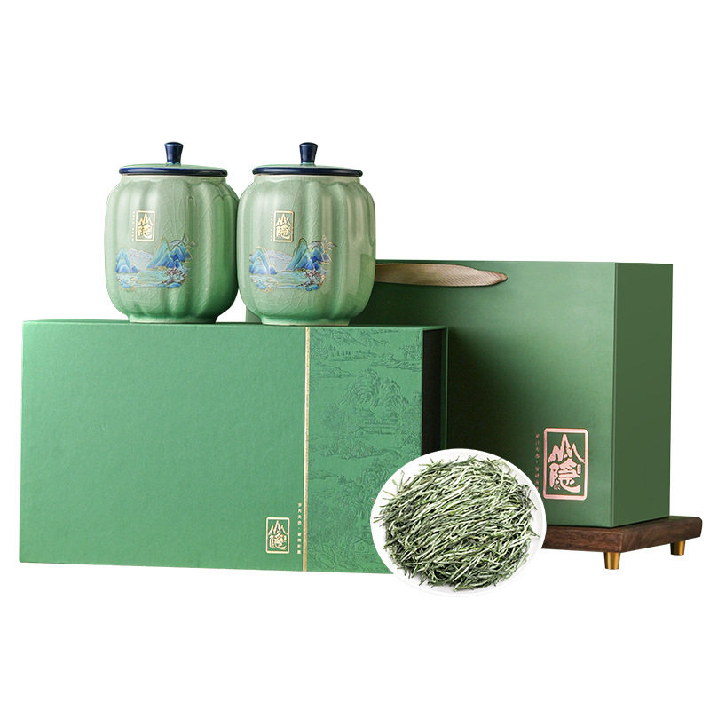 绿茶信阳明前毛尖250g礼盒包邮