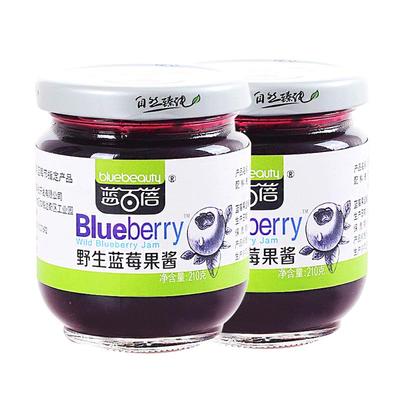 野生烘焙专用山药冲水蓝莓果酱酱