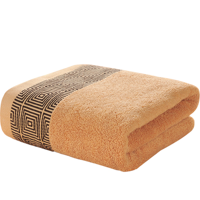 素色吸水不掉毛全棉大浴巾包邮